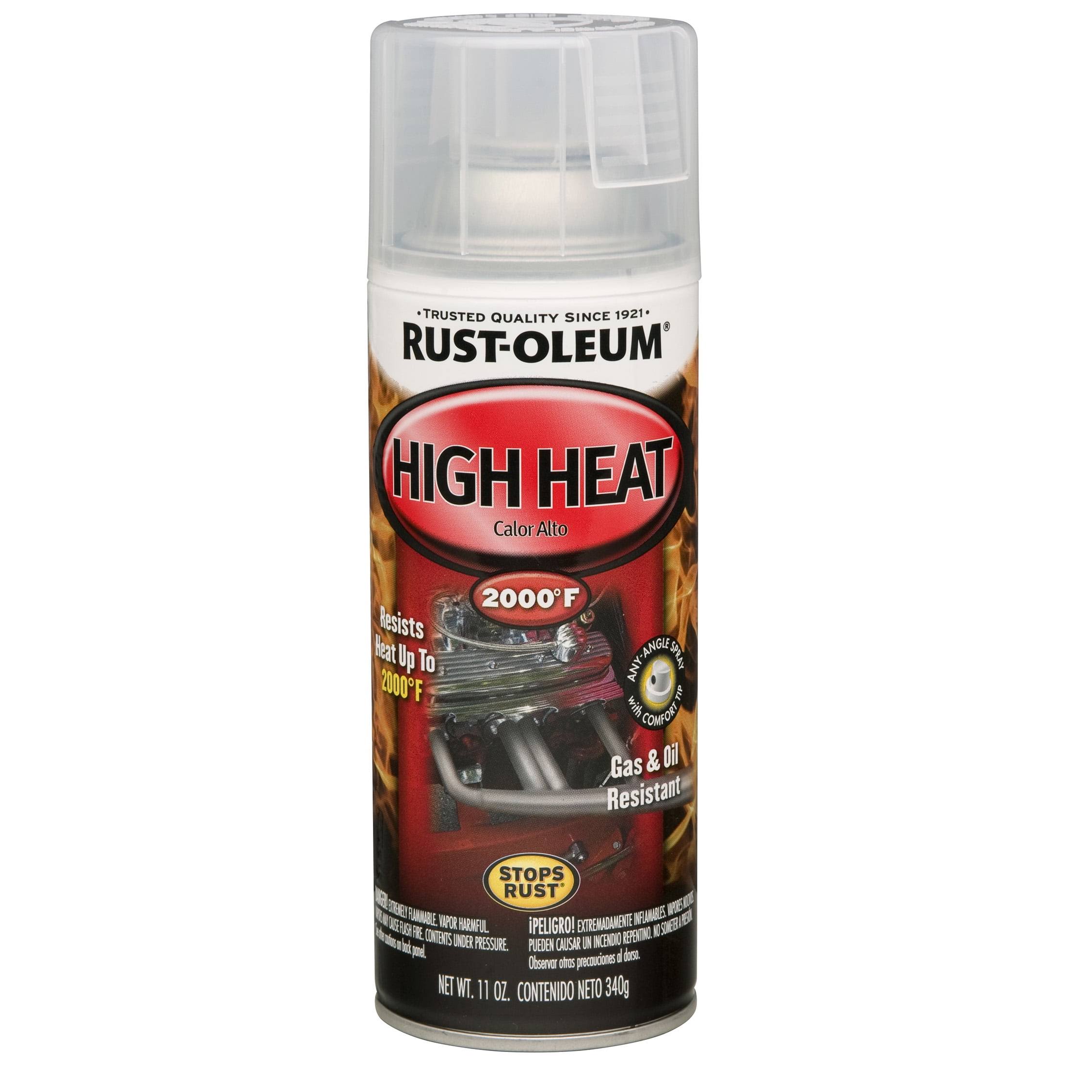 Rust-Oleum 260771 Automotive High Heat Spray Paint, 11 oz, Clear