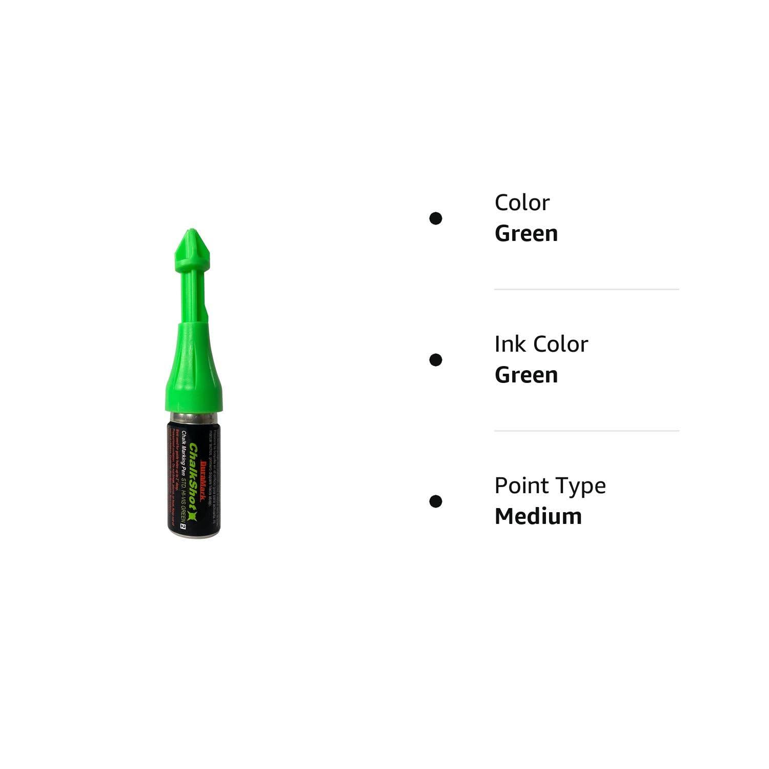 DuraMark ChalkShot Green Pen