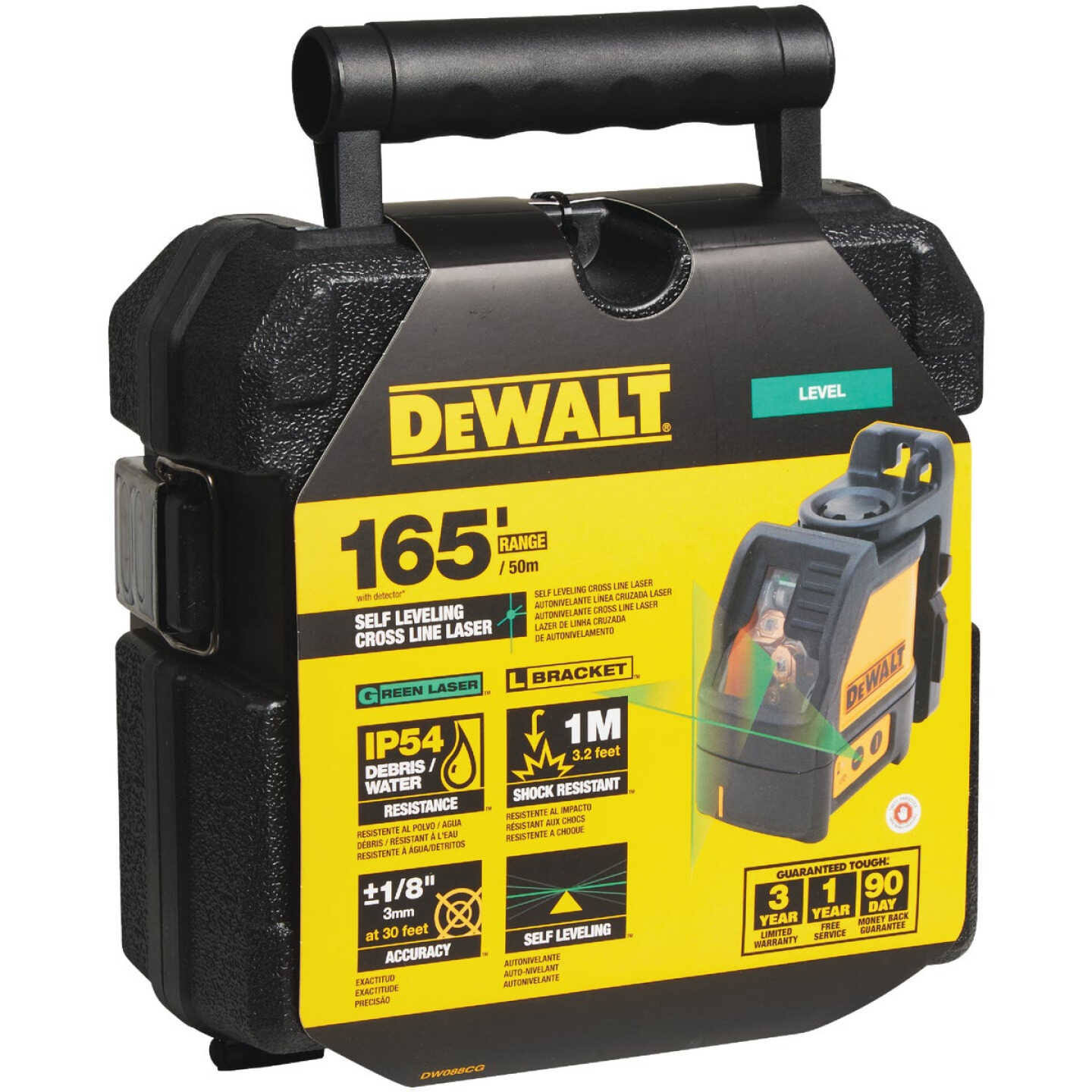 DeWalt Dw088 Cross Line Laser Level