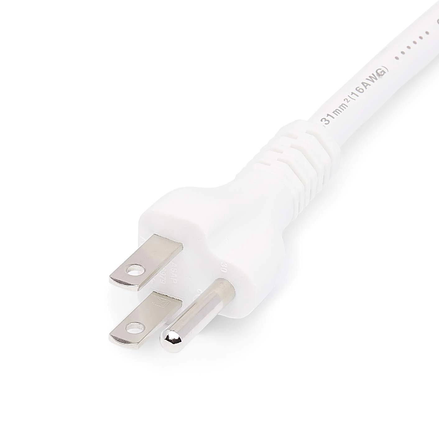 Basics Extension Cord- 20-Foot, White