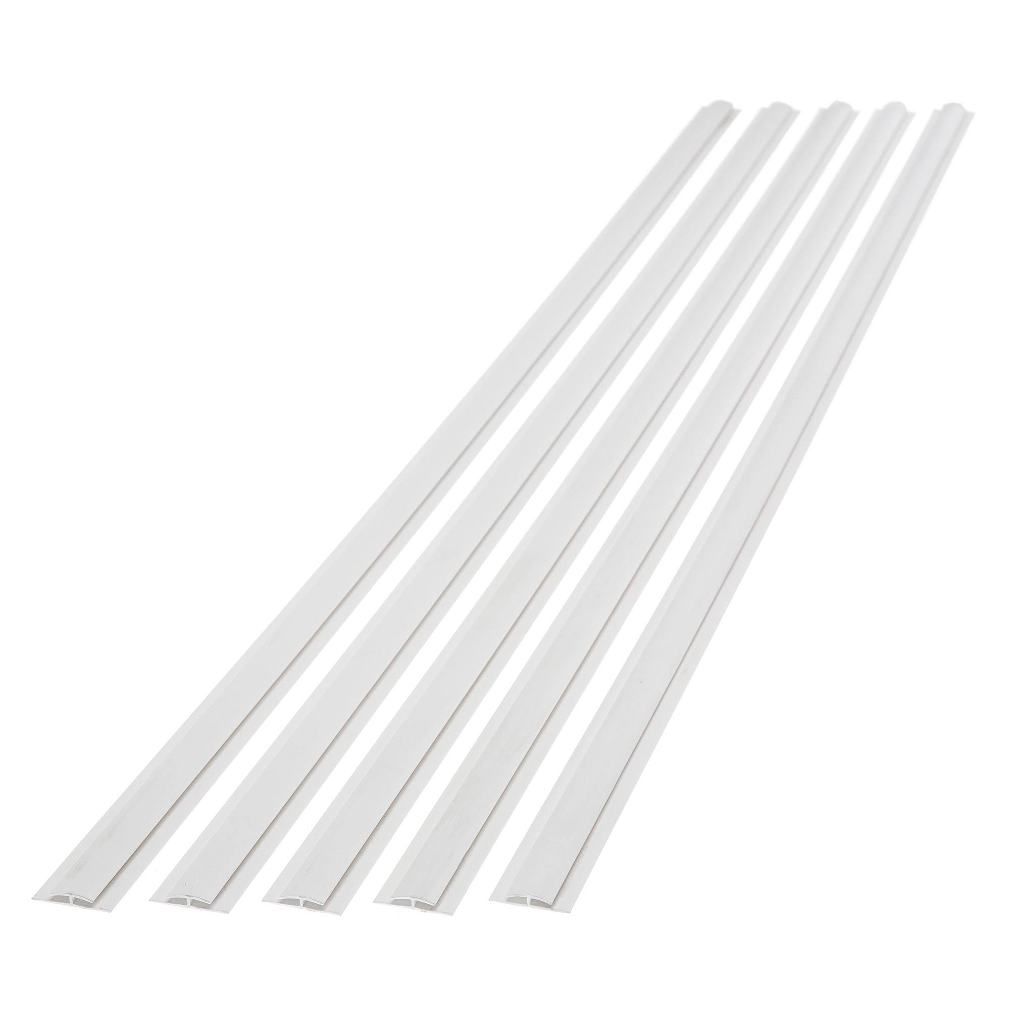 Fasade Divider Trim in Gloss White (5 Pack)