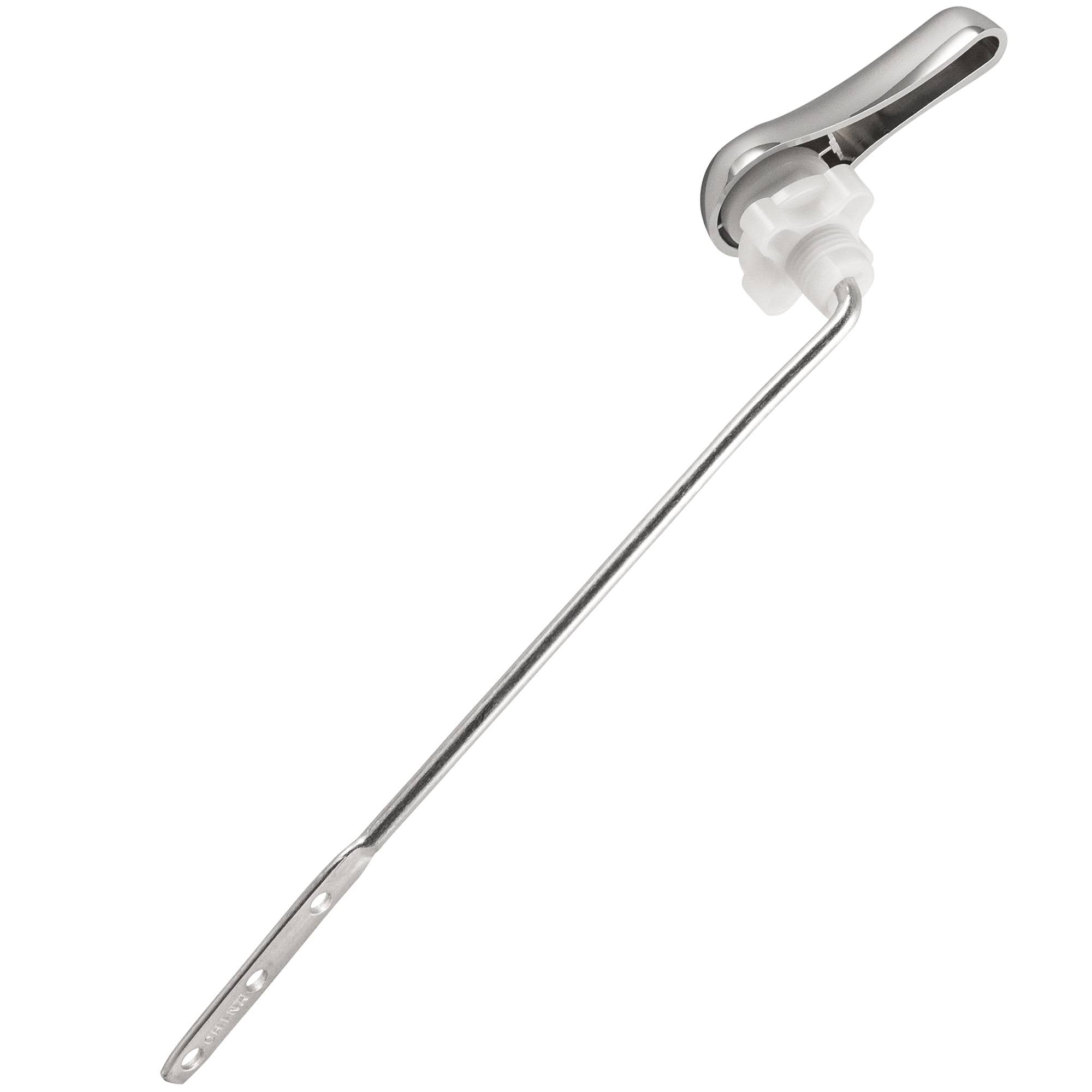 Hyper Tough Replacement Toilet Flush Lever and Arm, Chrome