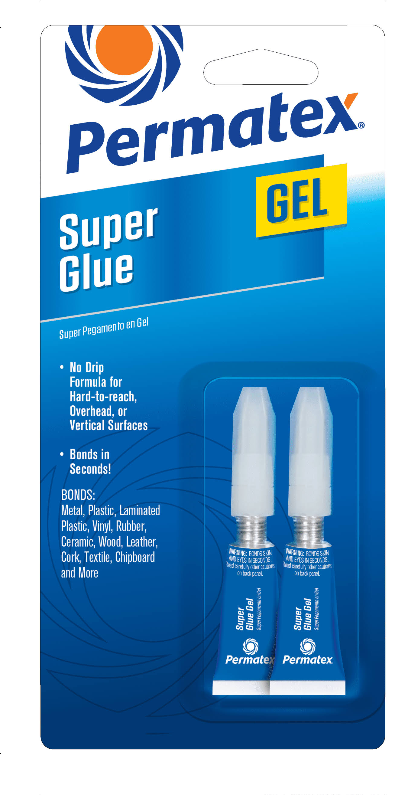 Permatex Super Glue Gel, 2 Pack- 75587, Size: 2G