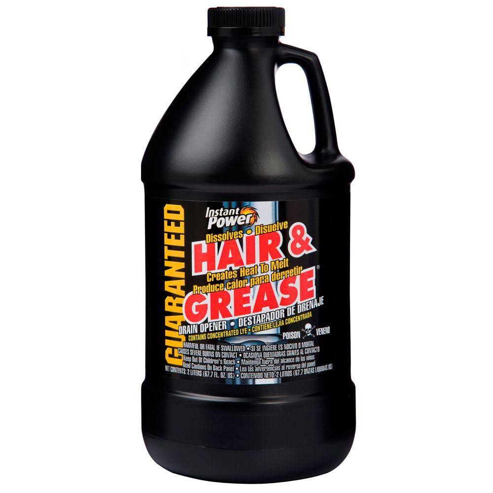 Instant Power- Hair & Grease Drain Opener 2 Liter