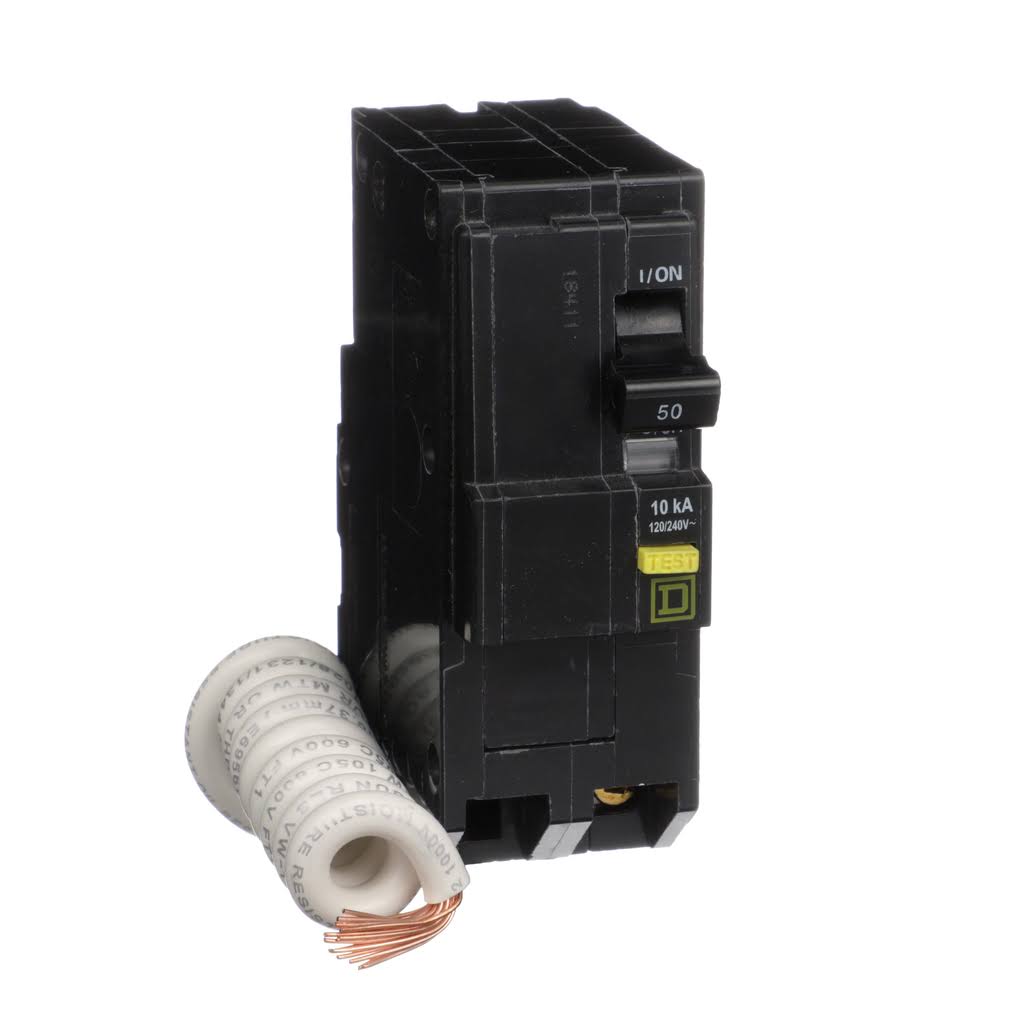 QO 50-Amp 2-Pole GFCI Circuit Breaker