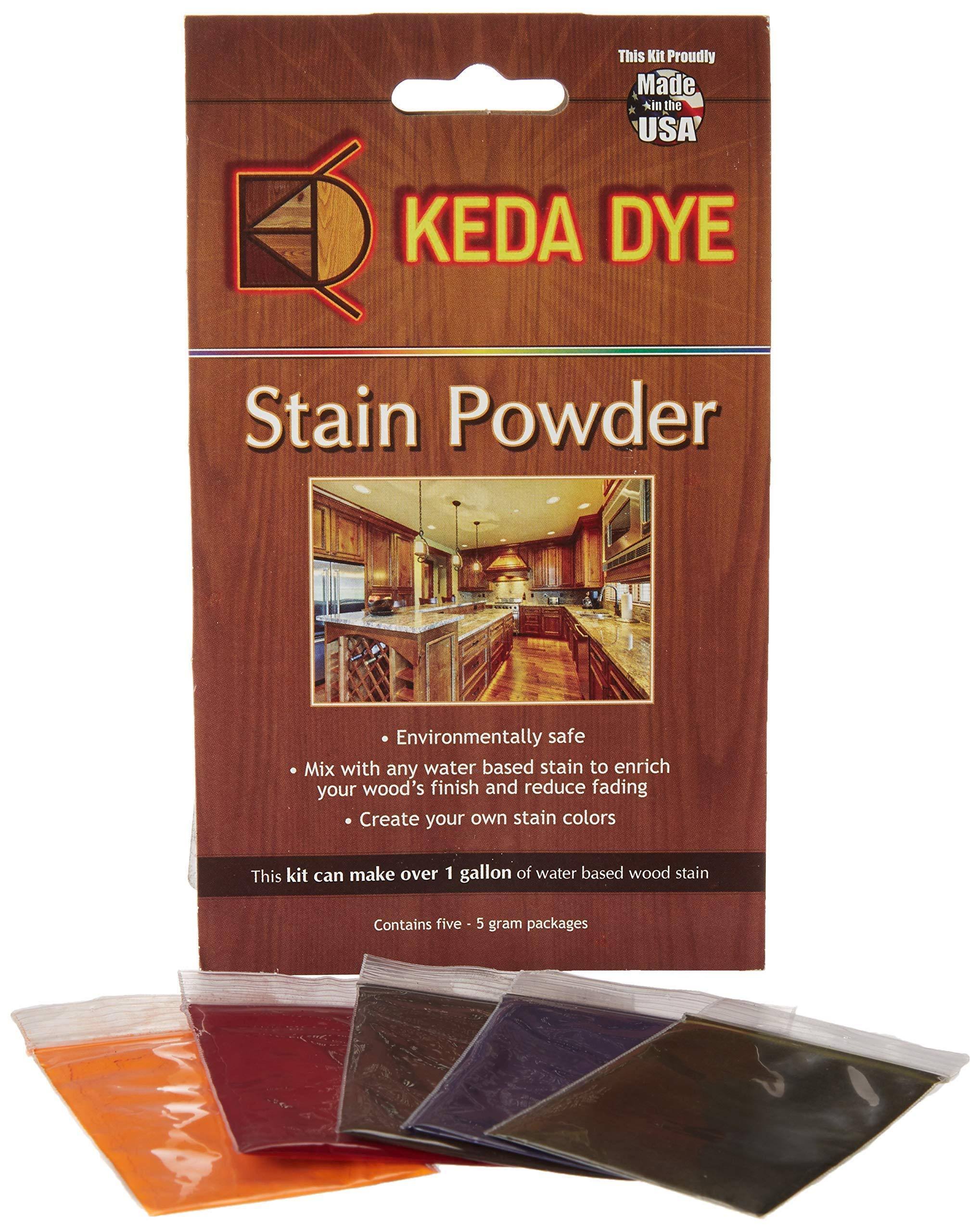 Wood Dye- Aniline 5 Color Kit- Stain