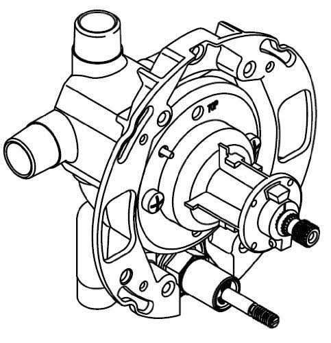 Kohler K-11748-K-NA Rite-Temp Valve with Diverter