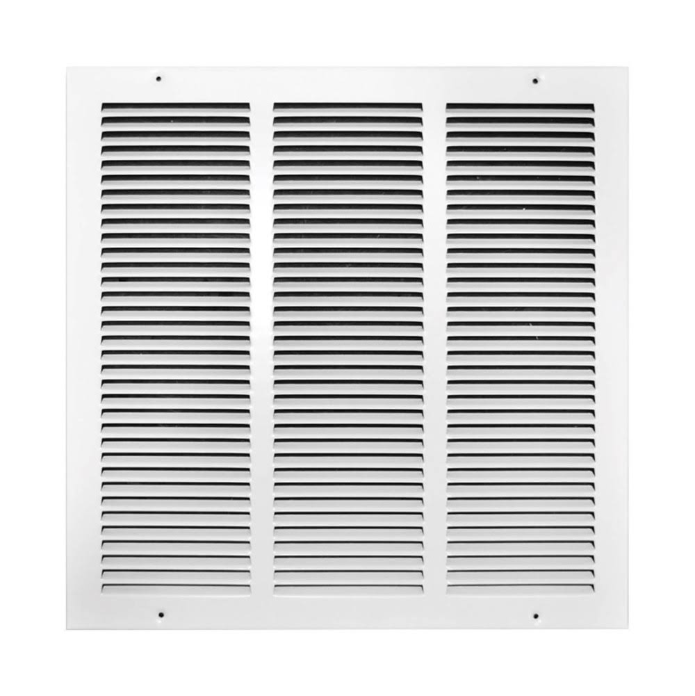 Tru Aire 16 in. H x 16 in. W White Return Air Grille Steel