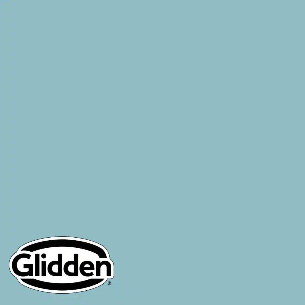 Glidden Essentials 1 gal. PPG1150-4 Kingston Aqua Semi-Gloss Interior Paint