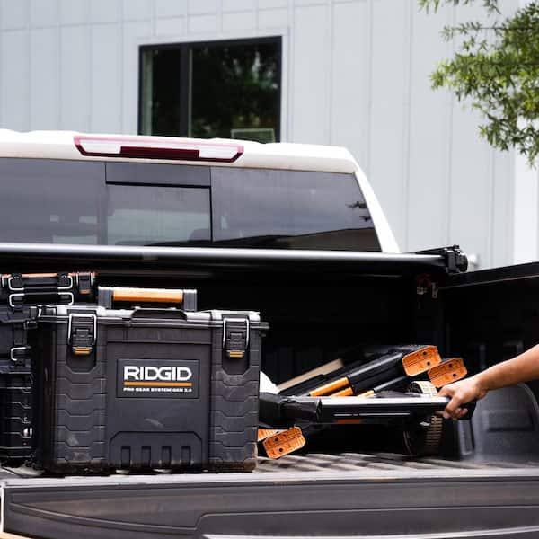 Ridgid 2.0 Pro Gear System 22 in. XL Tool Box Storage, Black