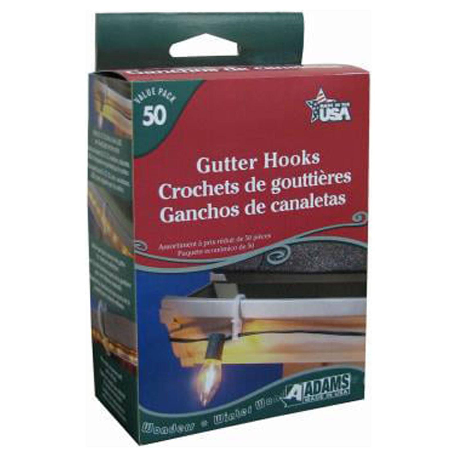 Adams 50 Gutter Hooks