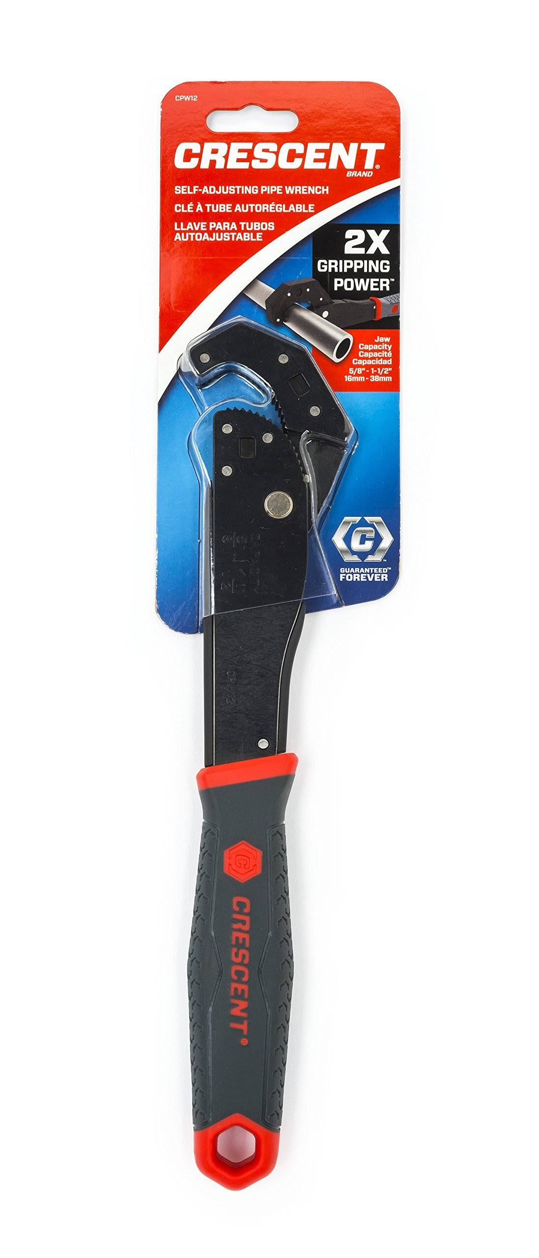 Crescent CPW12 Self-Adjusting Pipe Wrench,12 in.