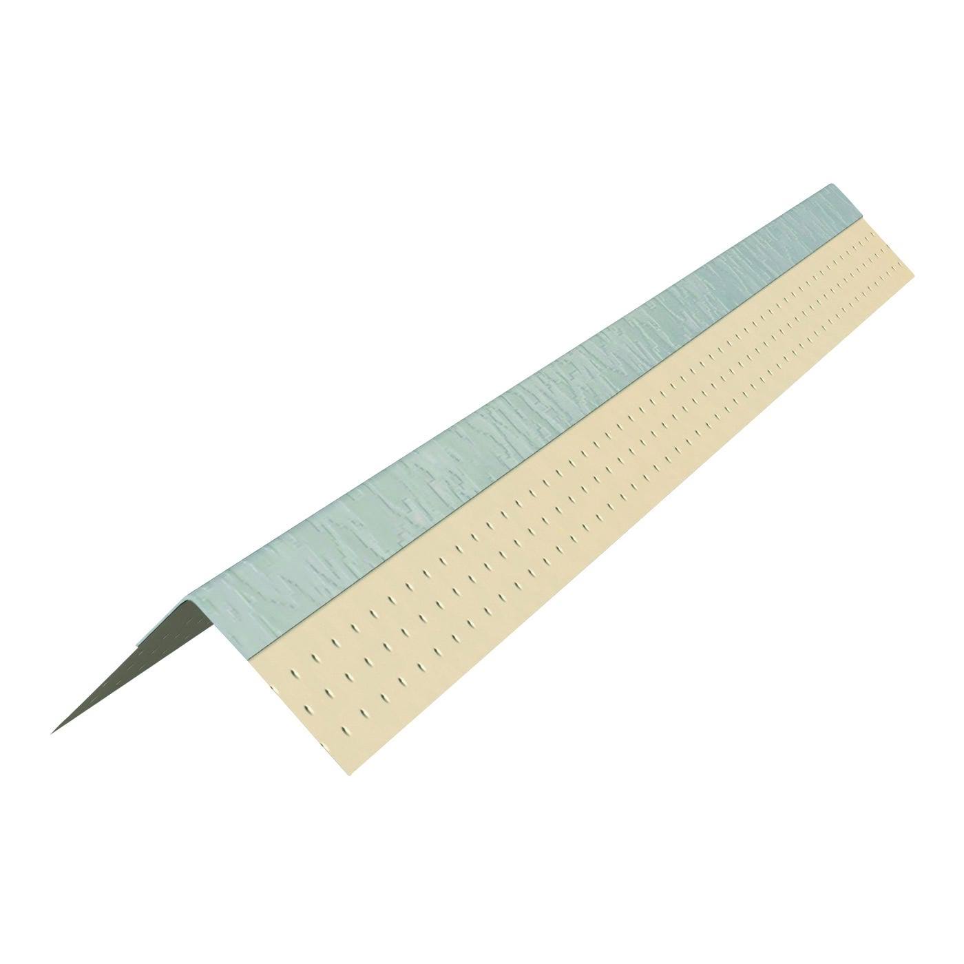 ClarkDietrich P21 Paper Faced Corner Bead, 3/8 in W x 8 ft L x 0.0125 in T, Metal