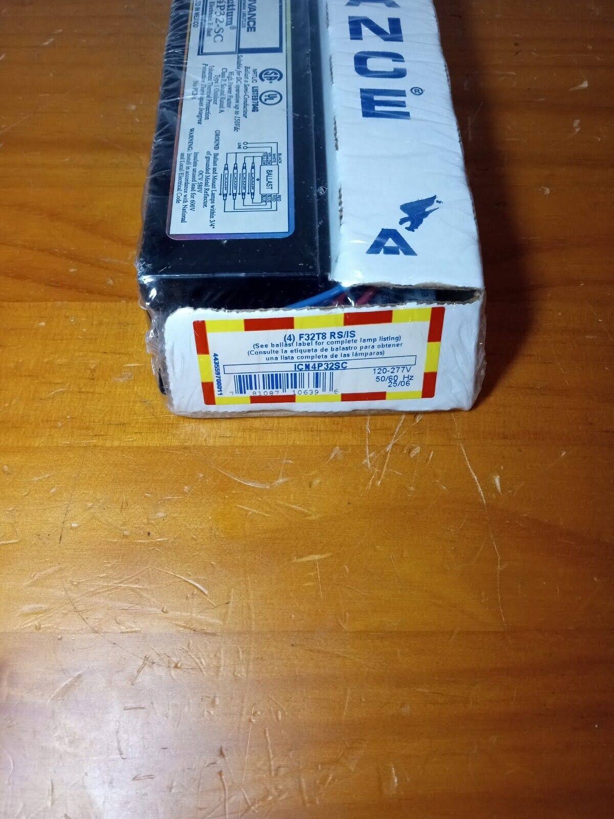 Advance ICN 4P32 SC Electronic Fluorescent Ballast