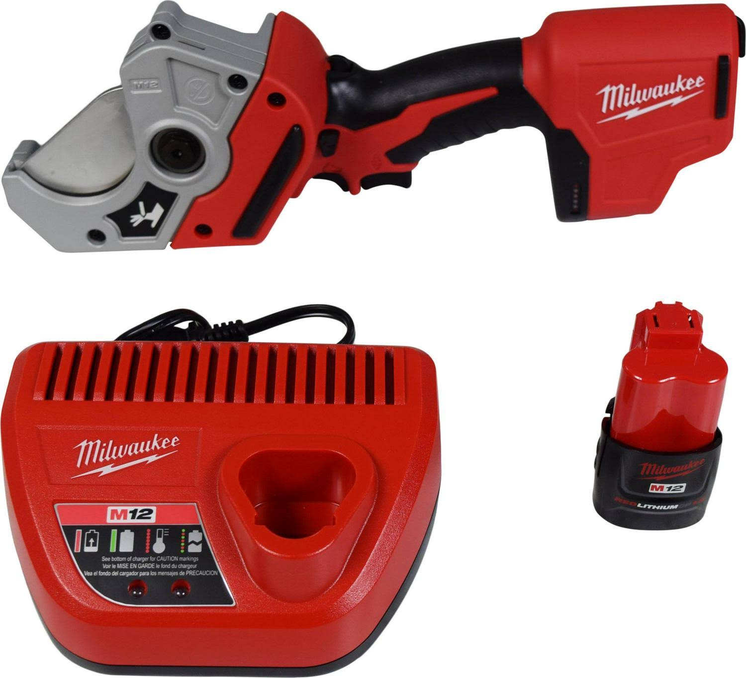 Milwaukee 2470-21- M12 Cordless PVC Shear Kit