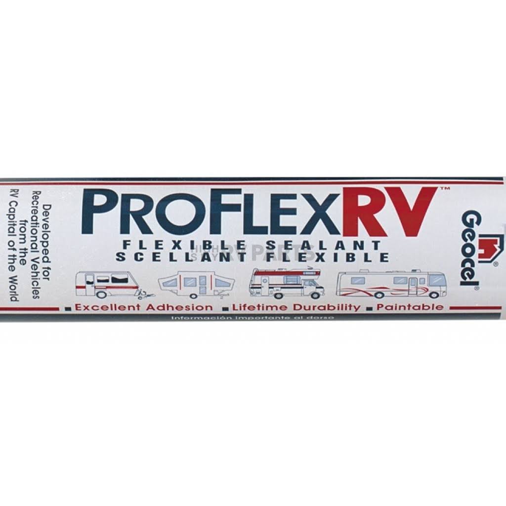Geocel- ProFlex RV Flexible Sealant Clear 10 oz .
