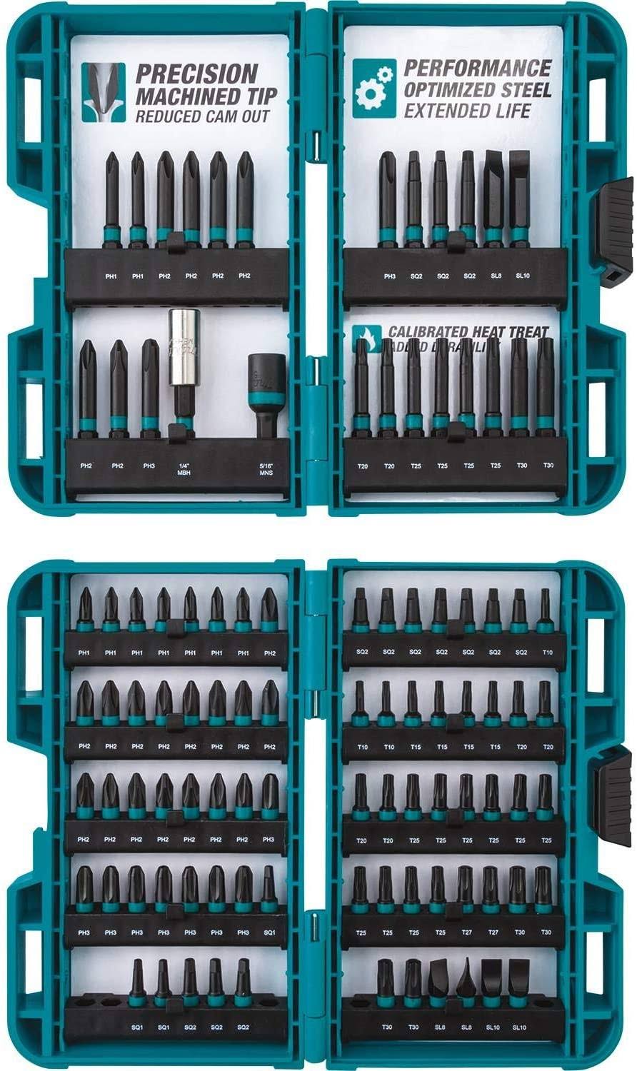 Makita E-00038 ImpactX 100 Pc. Driver Bit Set