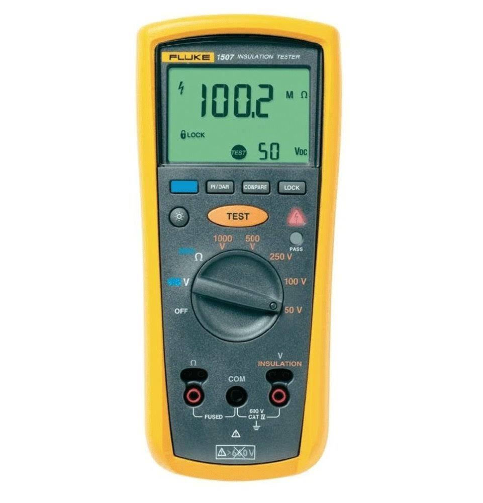 Fluke 1507 Cal Megohmmeter/Insulation Resistance Tester with NIST