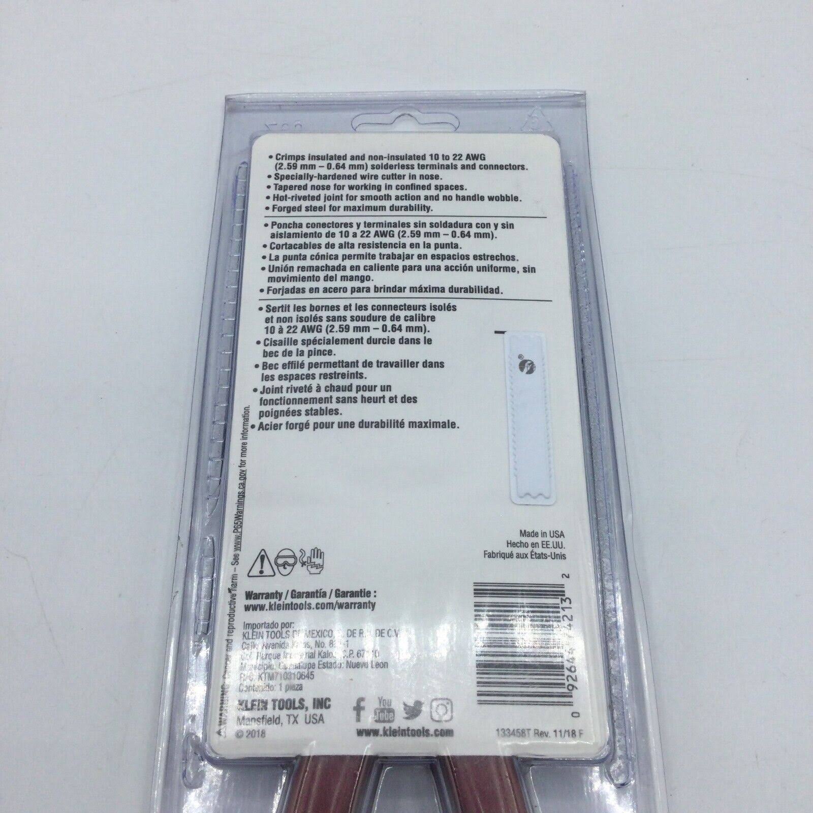 Klein Tools 9-1/2 in. Crimping Tool