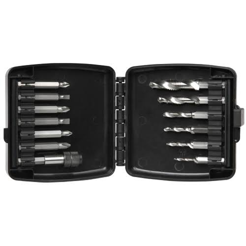 Drill Master Metric Drill/Tap/Deburr Bit Set- 13 Pc.