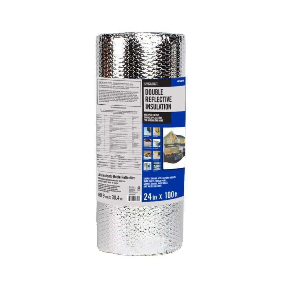 Everbilt 24 in. x 100 ft. Double Reflective Insulation Radiant Barrier