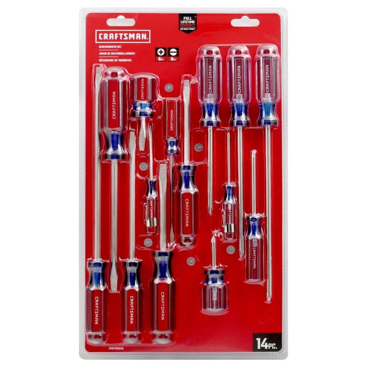Craftsman Screwdriver Set, 14 Piece