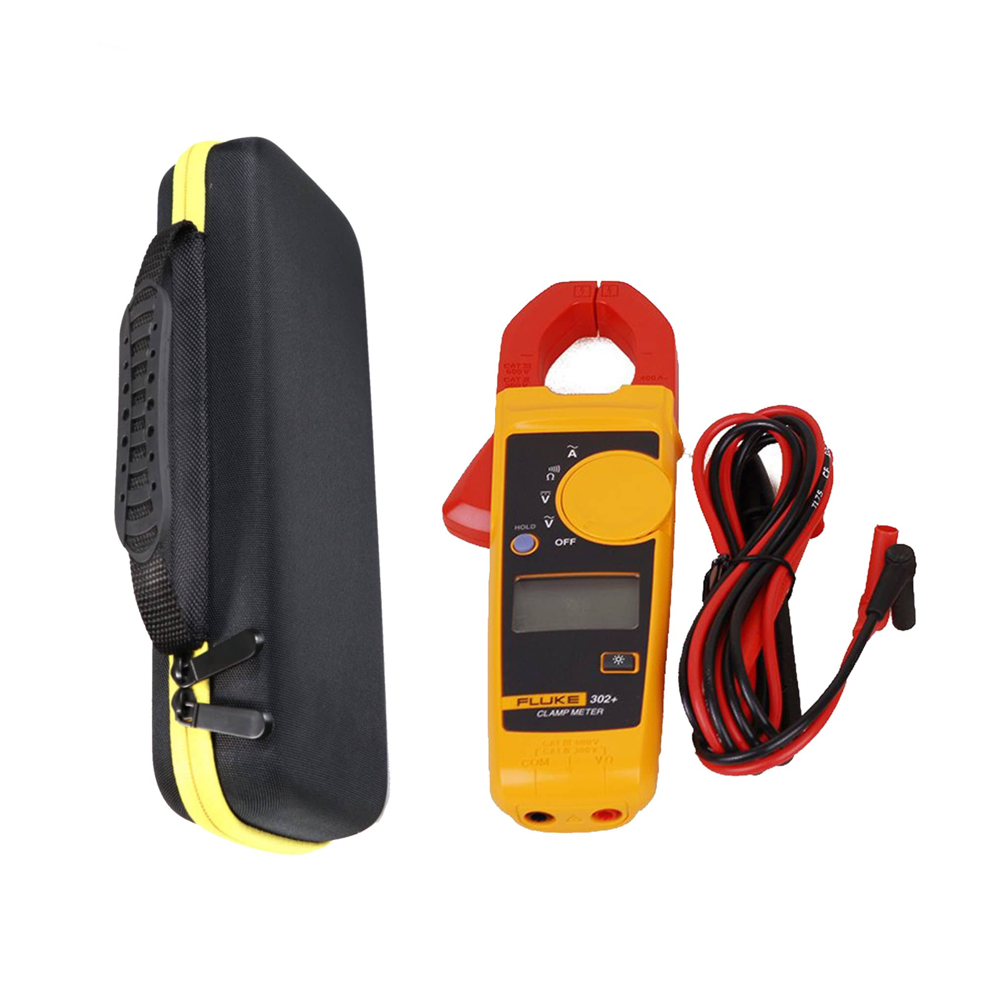 Fluke 302+ 400AC Digital Clamp Meter AC/DC Multimeter (fluke-302+/em ESP)