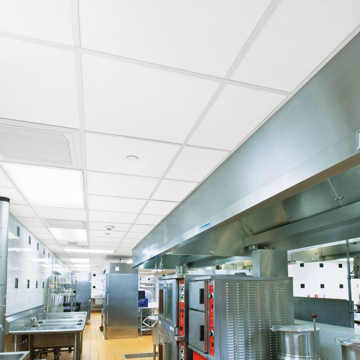 Armstrong Ceilings Kitchen Zone 2 ft. x 2 ft. Square Lay-In Ceiling Tile ( 64 Sq. ft. /case)