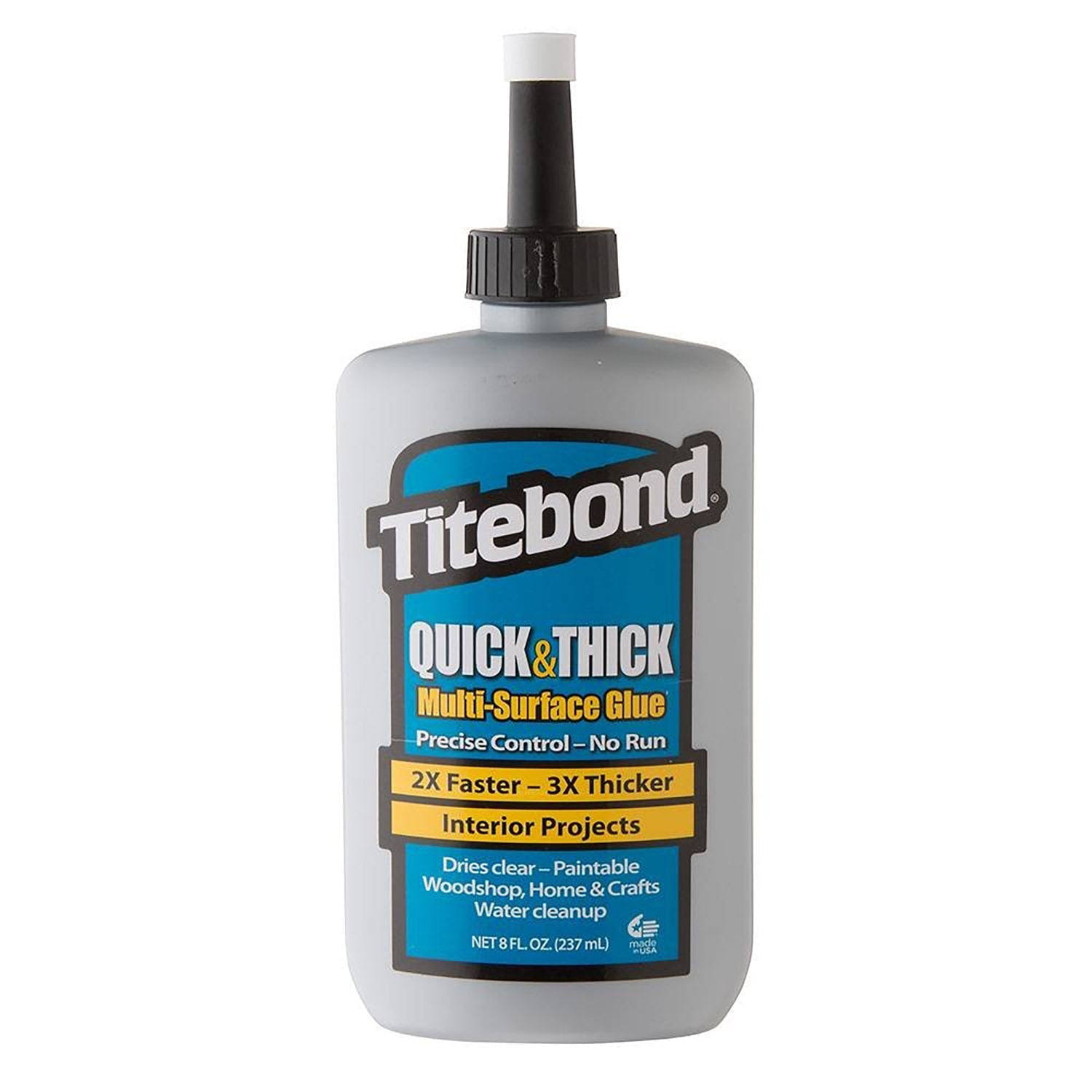 Titebond 2403 Quick & Thick Multi-Service Glue, 8oz, Size: 1 Pack