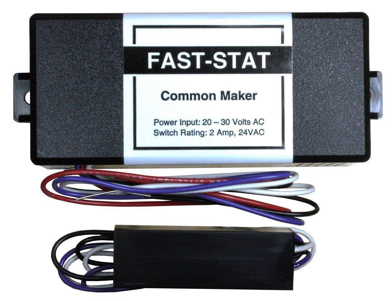 Fast-Stat Common Maker Thermostat Wire Extender (adds A Common 'C' Connection)