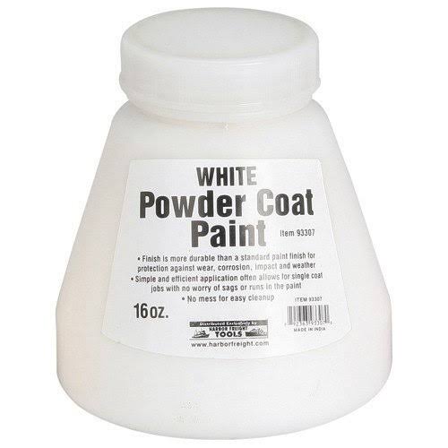16 oz. Powder Coat Paint- White