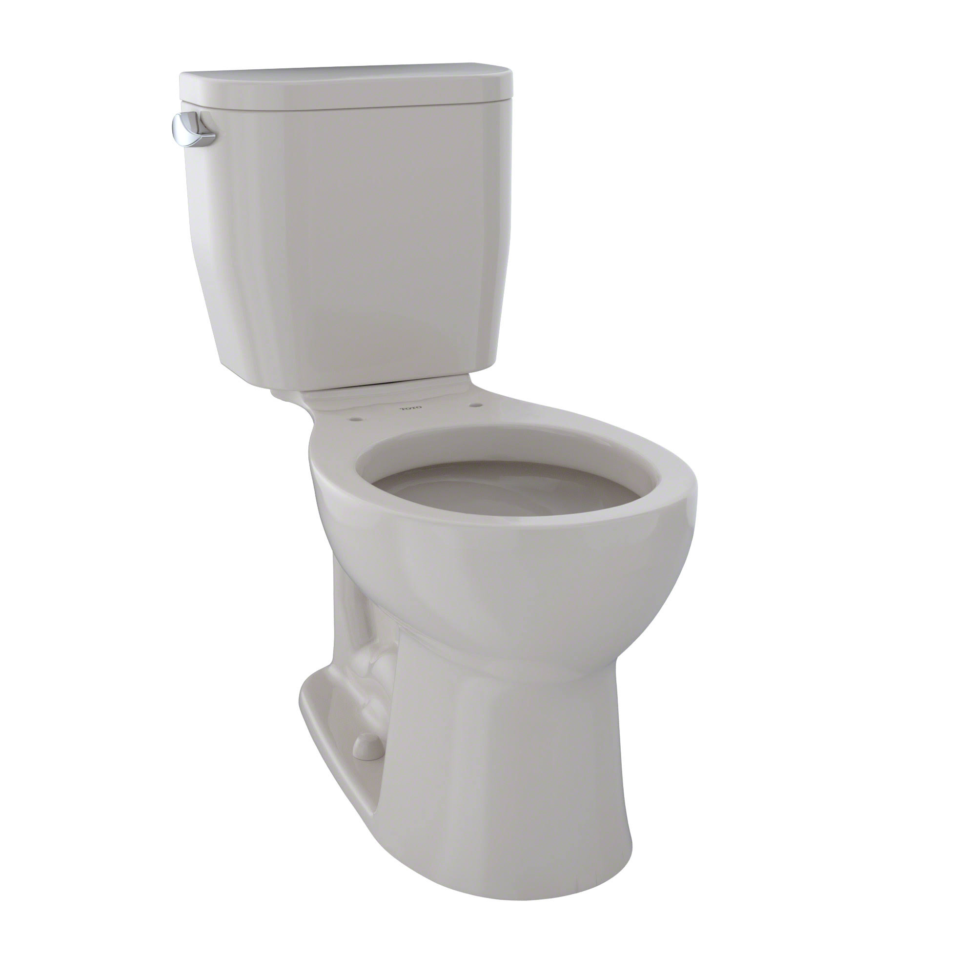 Toto CST243EF#12 Entrada Two-Piece Round 1.28 GPF Toilet, Sedona Beige