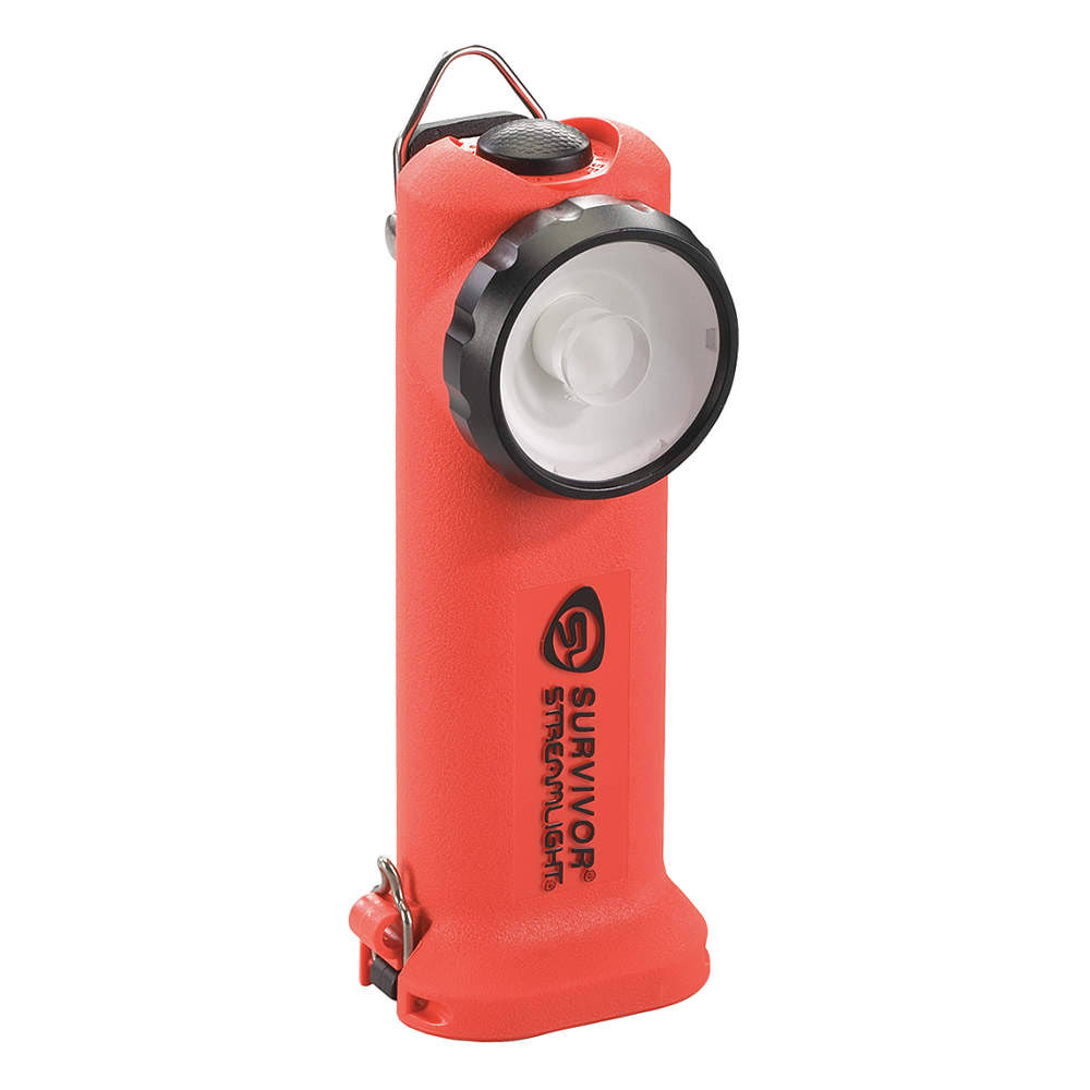 Streamlight Survivor Rechargeable Flashlight with 12V Charger- Orange