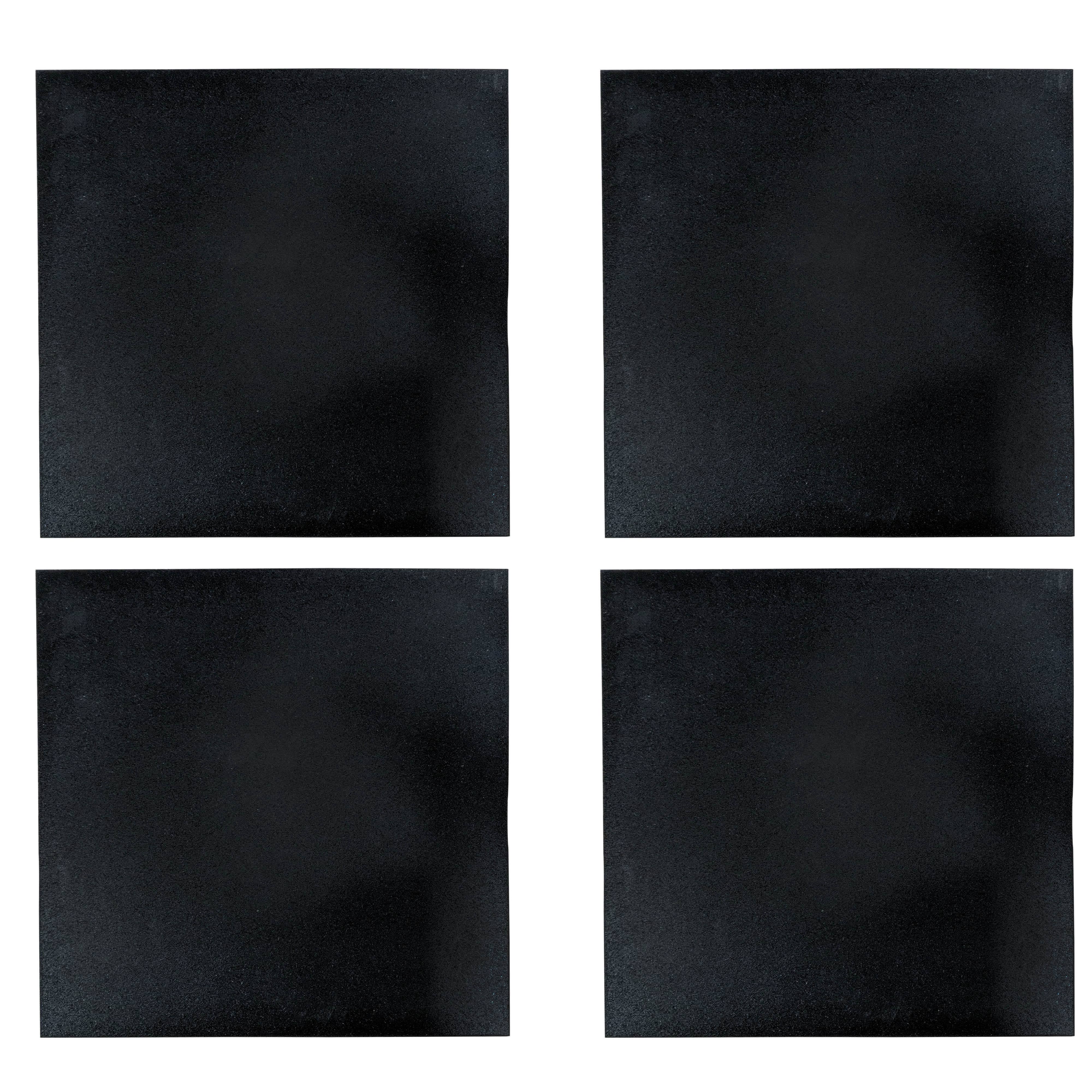 Titan Fitness Rubber Lifting Tiles- 4 Pack