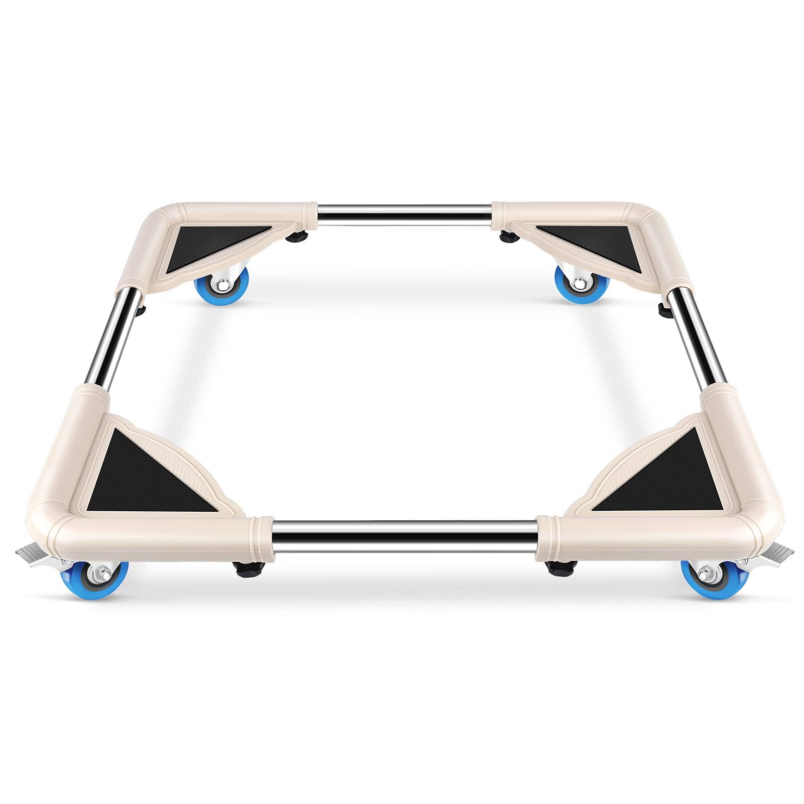 SPACECARE 4 Rubber Locking Swivel Wheels Telescopic Furniture Dolly Roller with Size Adjustable-STFD001