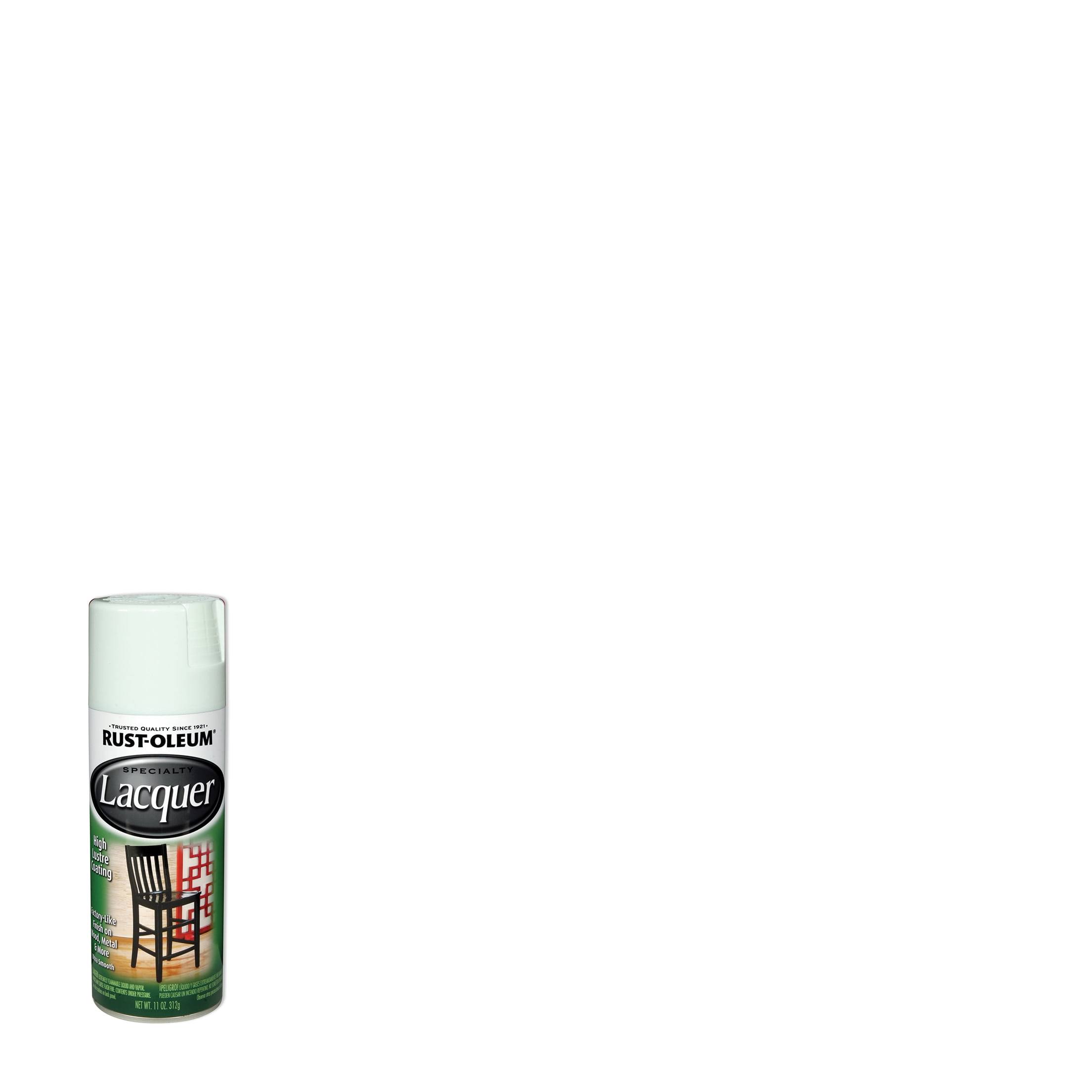 Rust-Oleum 1904830 Lacquer Spray, 11-ounce, Gloss White