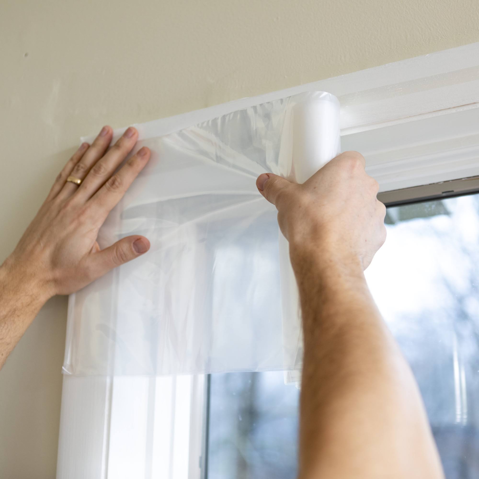 Duck Rolled Shrink Film Window Kit- Clear- 62 x 420 in