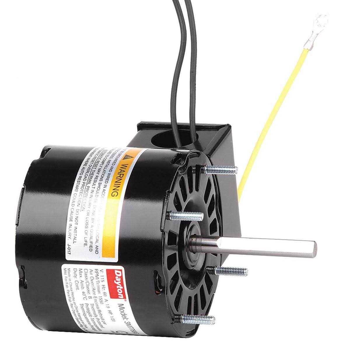 Dayton 71635108M HVAC Motor,1/20 Hp,1550 rpm,115V,3.3