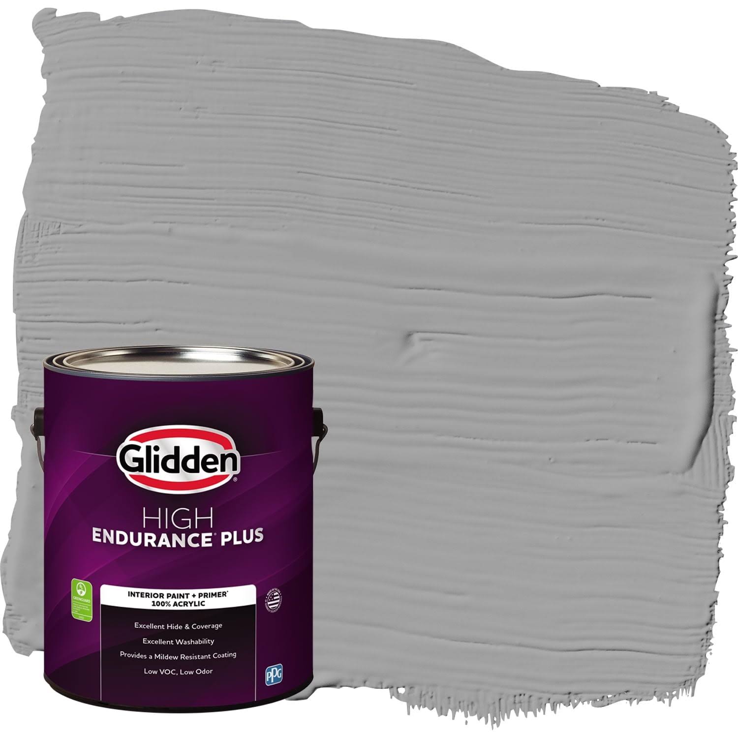 Glidden HEP Grab-N-Go Interior Paint + Primer Granite Grey / Gray, Fla