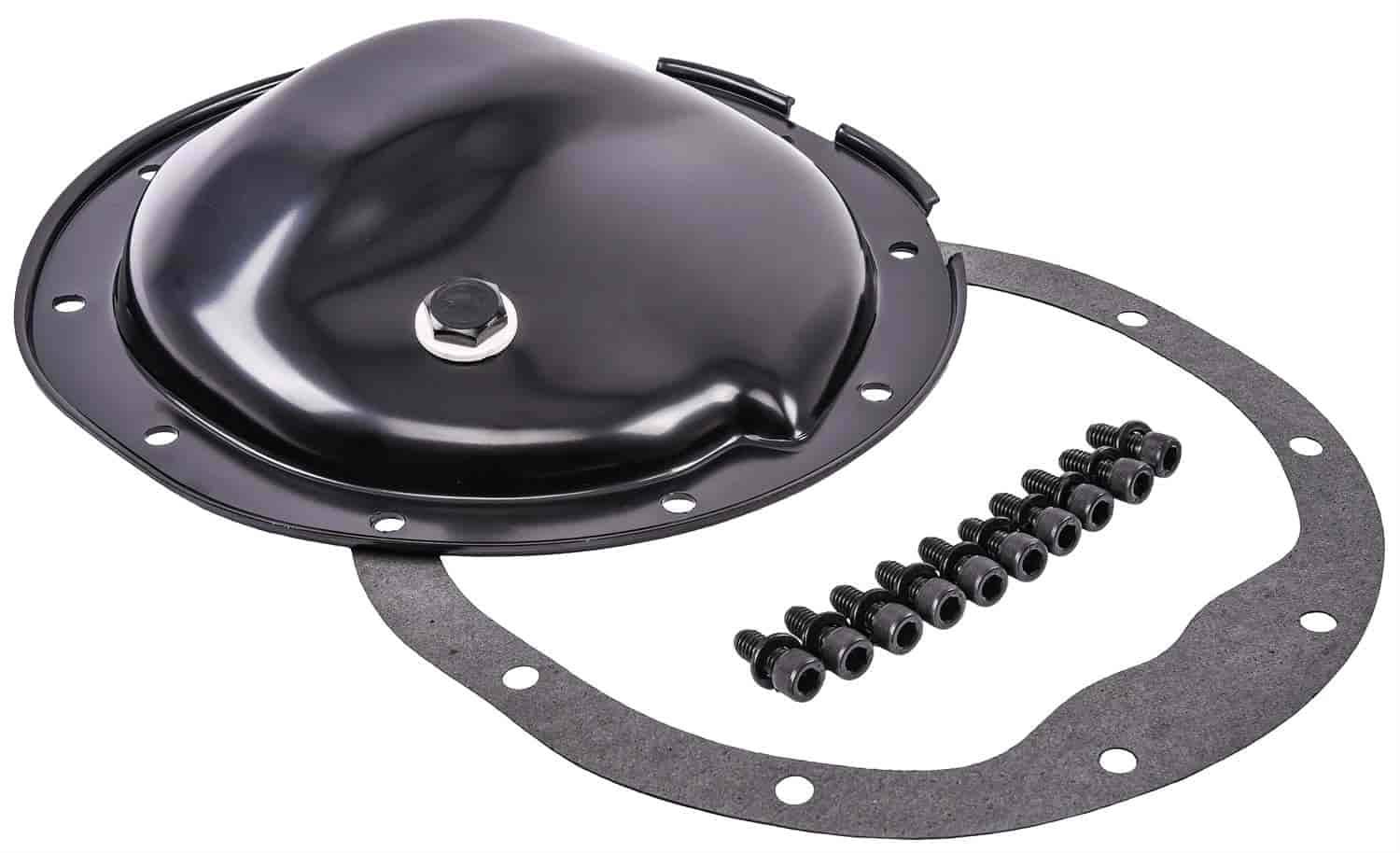 JEGS 62573 Steel Differential Cover GM 8.5 in. 10-Bolt