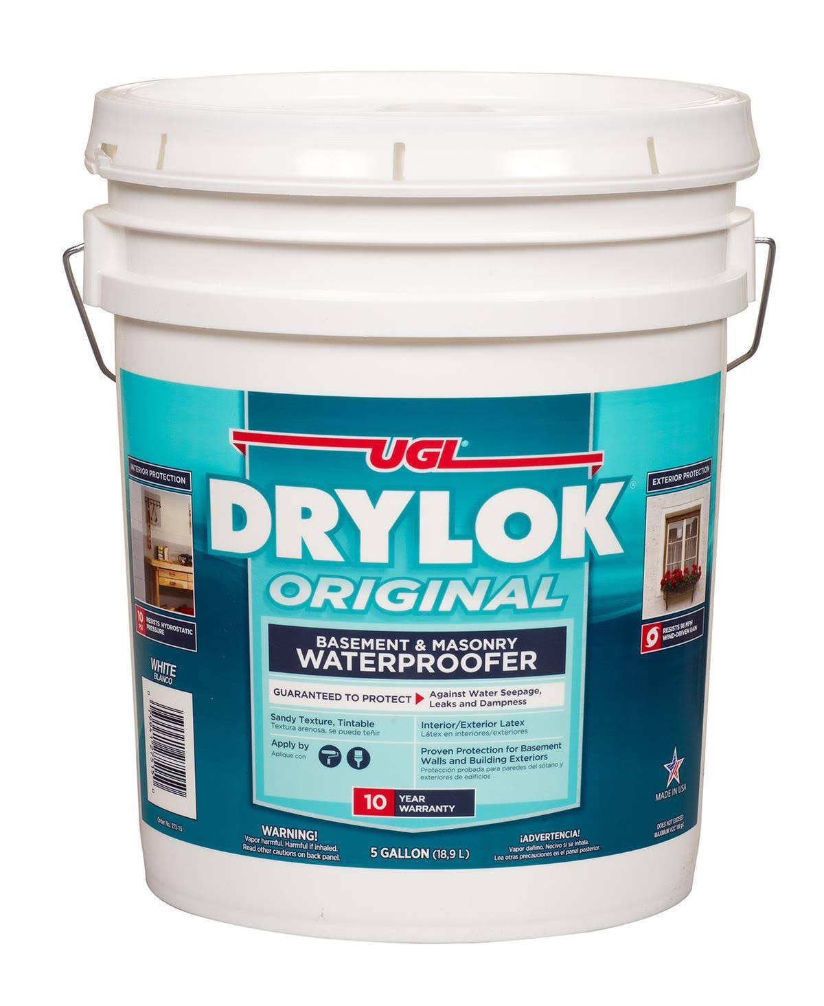 Drylok Latex Masonry Waterproofer 5 gal. White