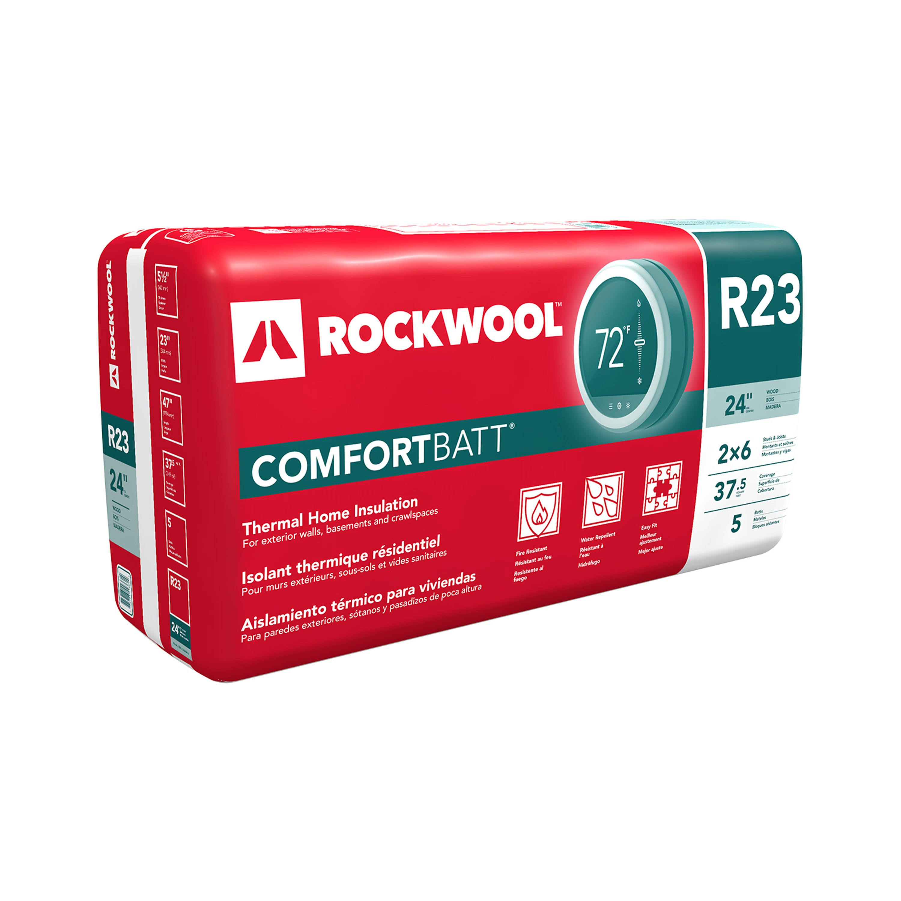Rockwool Comfortbatt Stone Wool Insulation RXCB5523
