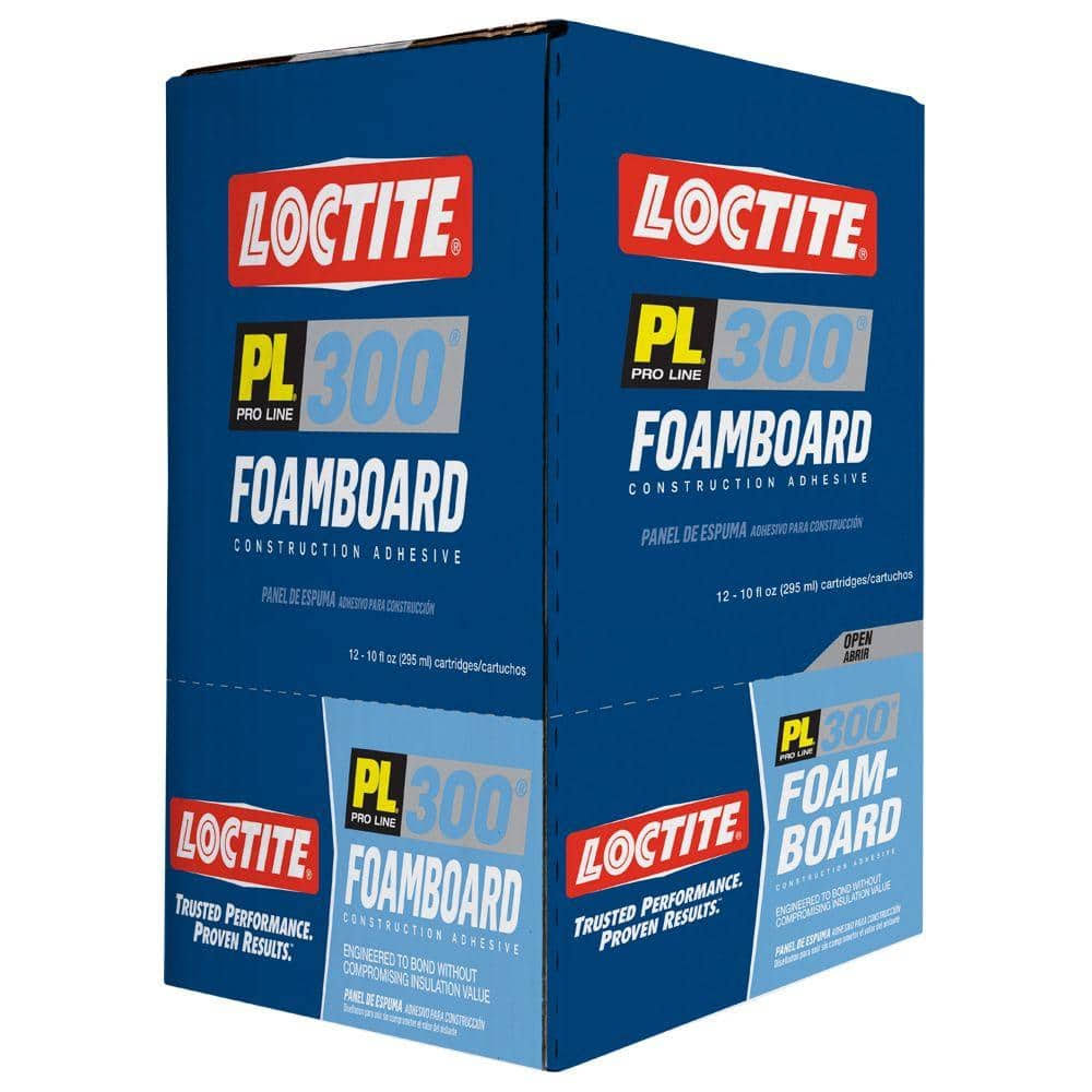 Loctite PL 300 10 fl. oz. Foamboard Adhesive (12-Pack) 1421941