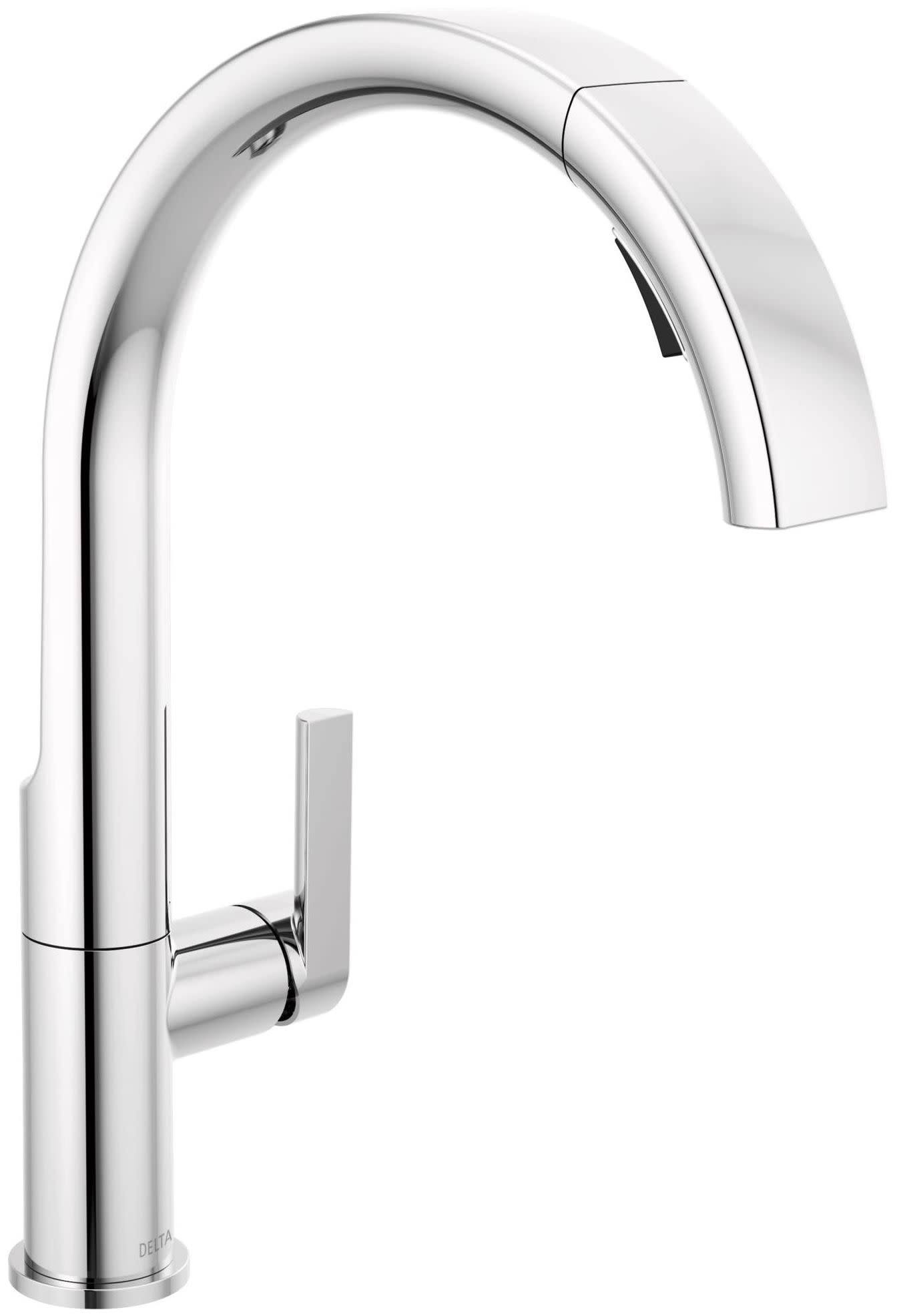 Delta 19824LF Keele 1.8 GPM Single Hole Pull Down Kitchen Faucet- Chrome