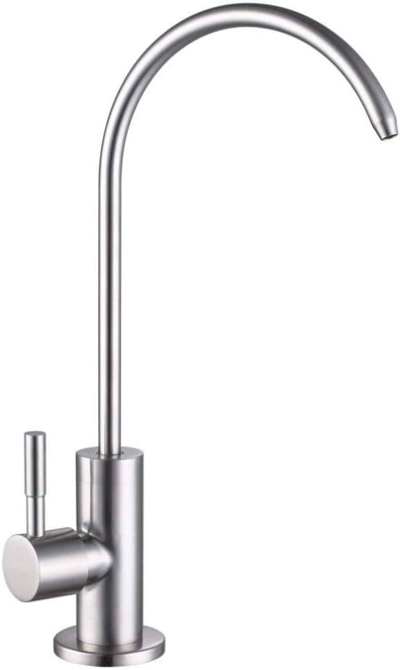 Drinking Water Filter Faucet Stainless Steel Brushed Nickel Kitchen Bar Modern