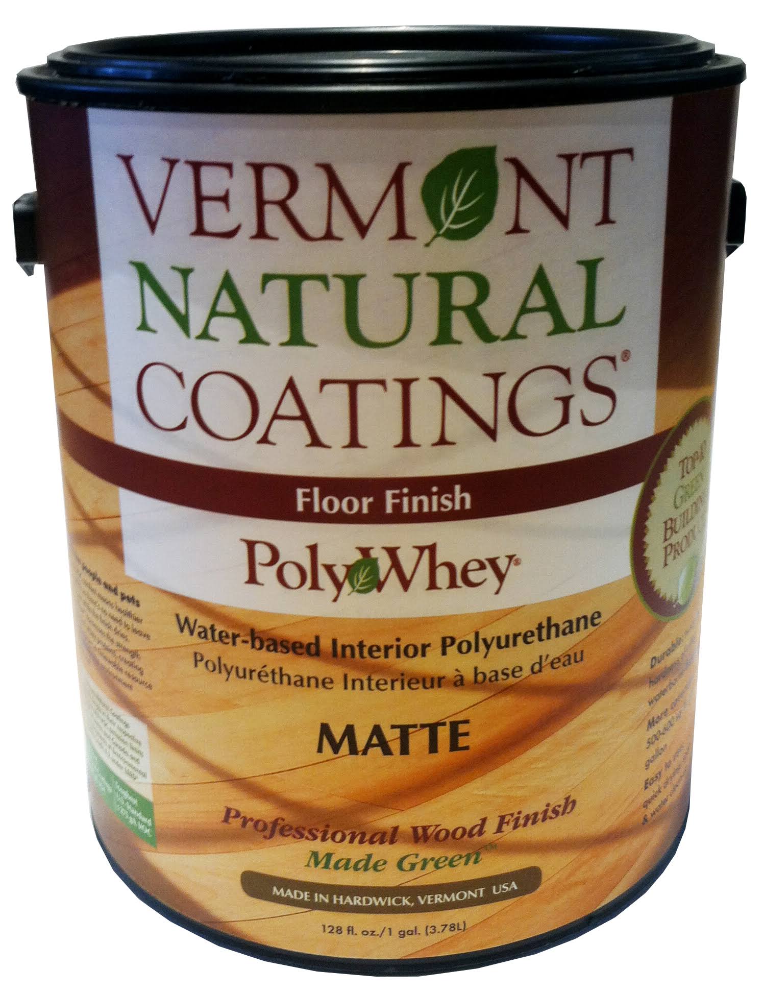Vermont Natural Coatings PolyWhey Floor Finish- Matte- Gallon