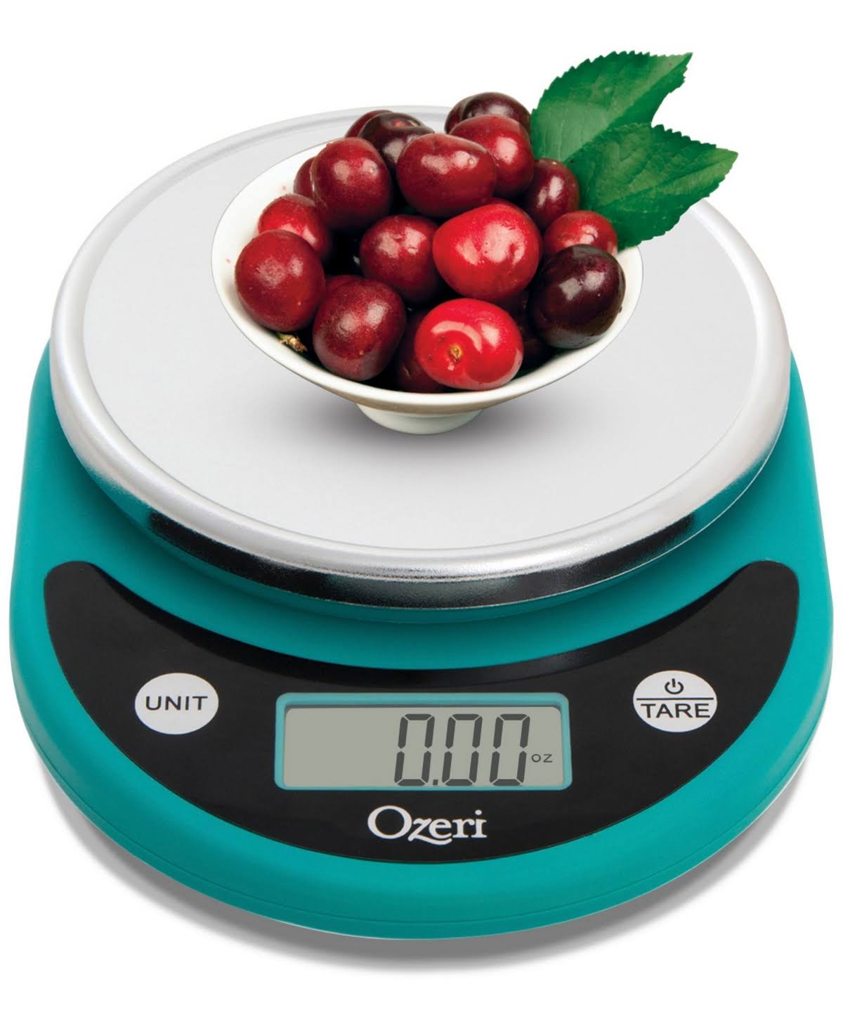 Ozeri Pronto Digital Multifunction Kitchen and Food Scale, Teal Blue