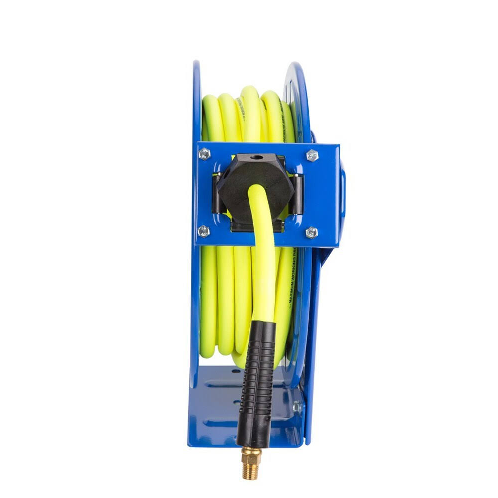 Kobalt 3/8-in 50-ft Poly Hybrid Air Hose with Retractable Hose Reel