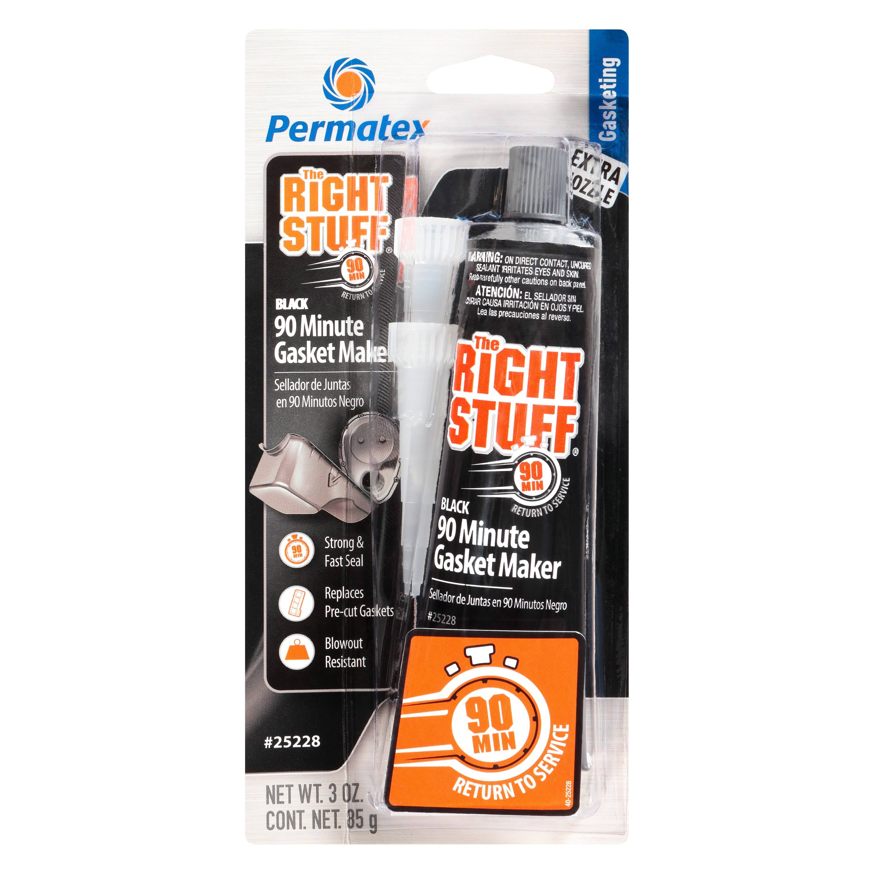 Permatex 25228 The Right Stuff 90 Minute Gasket Maker, Black