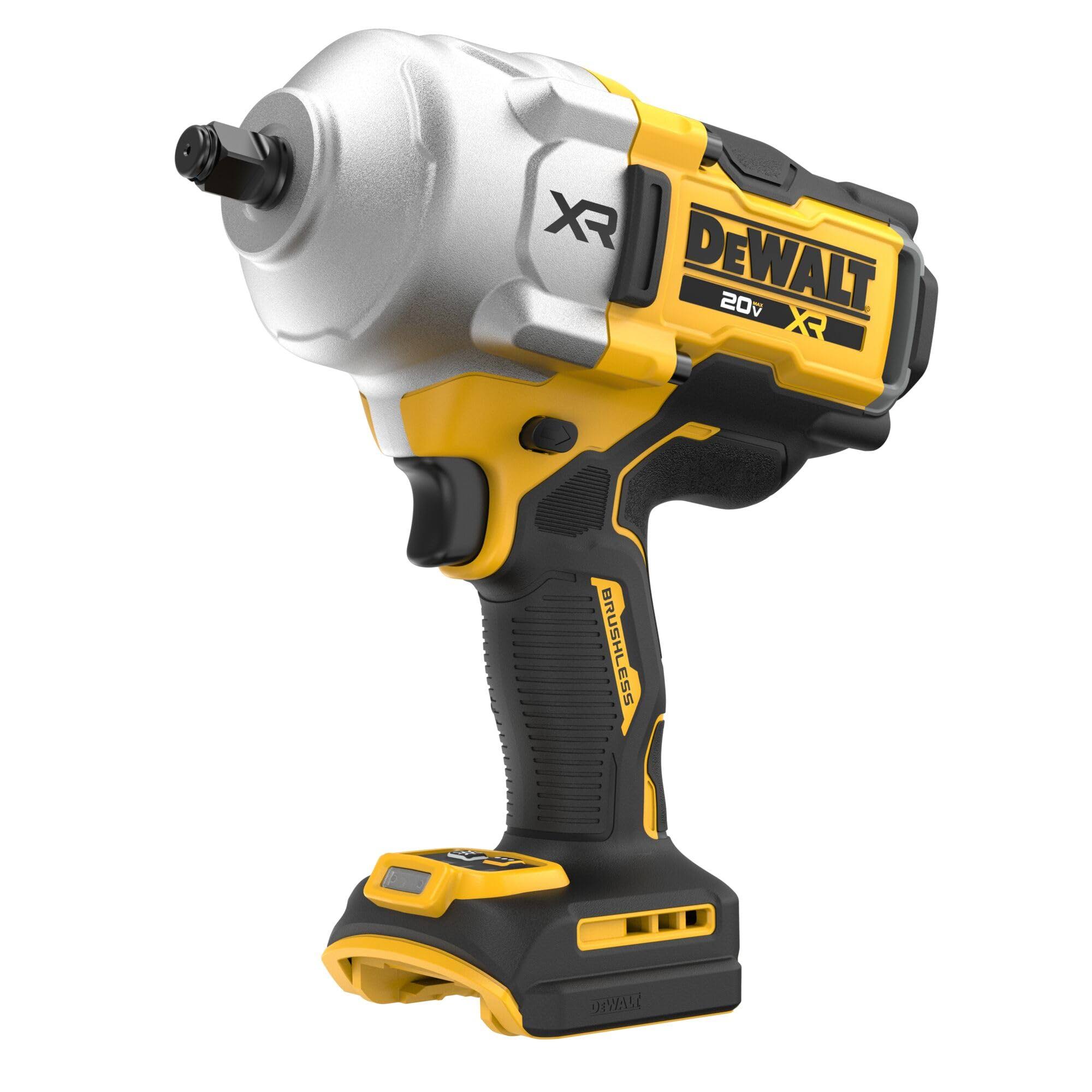 DeWalt DCF961B 20V Max XR Brushless Cordless 1/2 in High Torque Impact Wrench with Hog Ring Anvil (Tool Only)